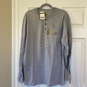 Tags on Long Sleeve Carhartt